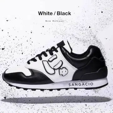 SANGACIO 스니커즈 23cm 화이트/블랙