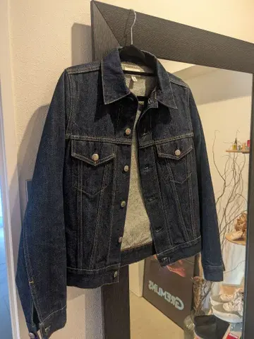 HYKE 데님 자켓 사이즈 3 인디고