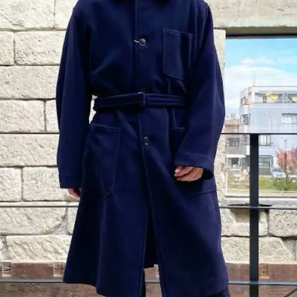 COMOLI | 코모리 (3) Comoli Wool Military Coat #코모리,#코모리코트