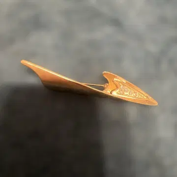 골드 새 모양 브로치