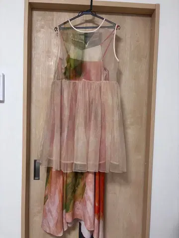 Ameri 3WAY MARGOT GEL ART DRESS 24ss