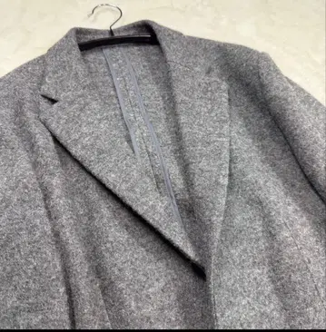 매킨토시 필로소피 그레이 테일러드 자켓 100% 울