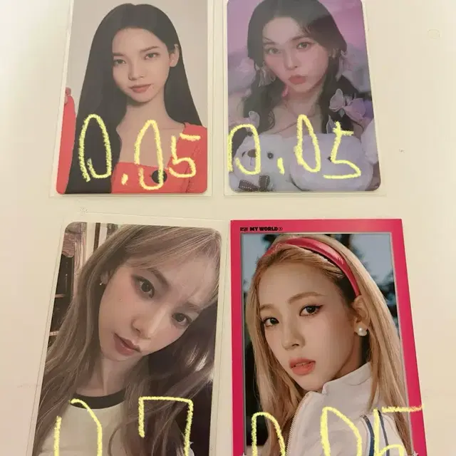 카리나 스파이시 앨범 포카 판매 갸우뚱칼 메디힐 엠디