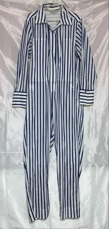 LEE MATHEWS 스트라이프 오버롤 사이즈 0 C32