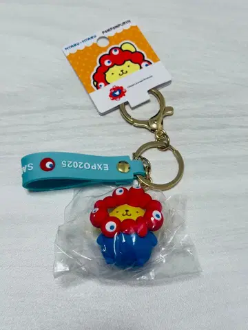 만박 한정 산리오 미야쿠미야쿠 폼폼푸딩 키링 미사용 새상품