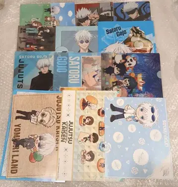 주술회전 클리어 파일 런치 매트 고죠 사토루