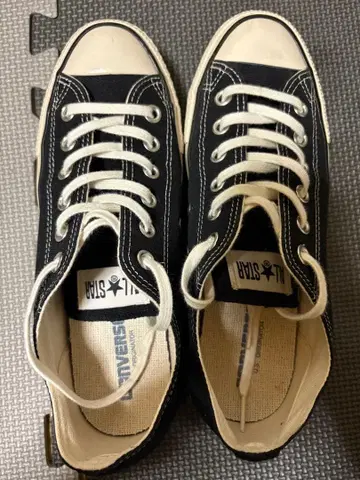 CONVERSE ALL STAR 블랙 스니커즈