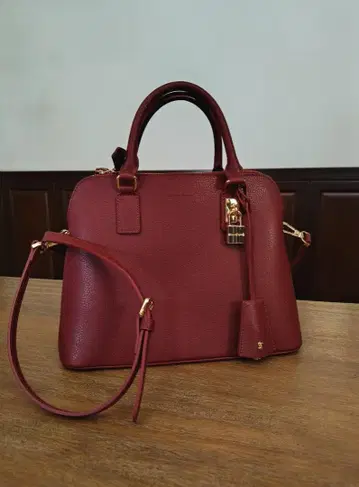 사만사 타바사 천연 가죽 핸드백