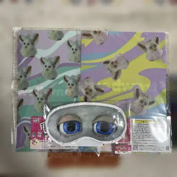 퍼비 훼미리마트 복권 안대와 클리어 파일 2장