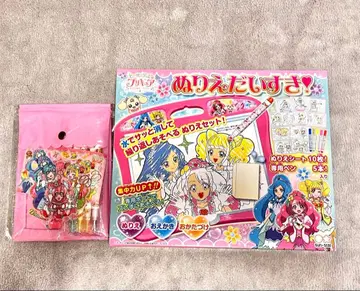 [특별한 프리큐어 세트] 색칠놀이 + 컬러펜 포함 미니백