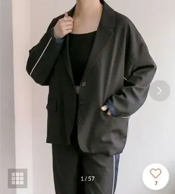 새상품 ear PAPILLONNER 스트라이프 자켓 SUM1 STYLE