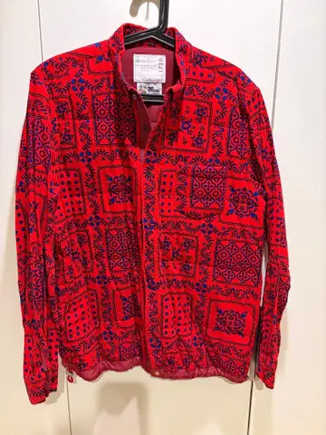 Sacai Reyn Spooner 콜라보 충전솜 셔츠 아우터