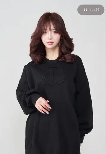 [ 새상품 미사용품 택 포함 ] Darich 아플리케 D 로고 풀오버