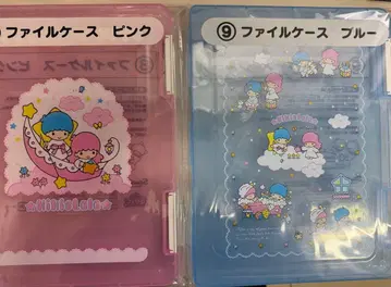 산리오 복권 키키라라 파일 케이스 2개 세트