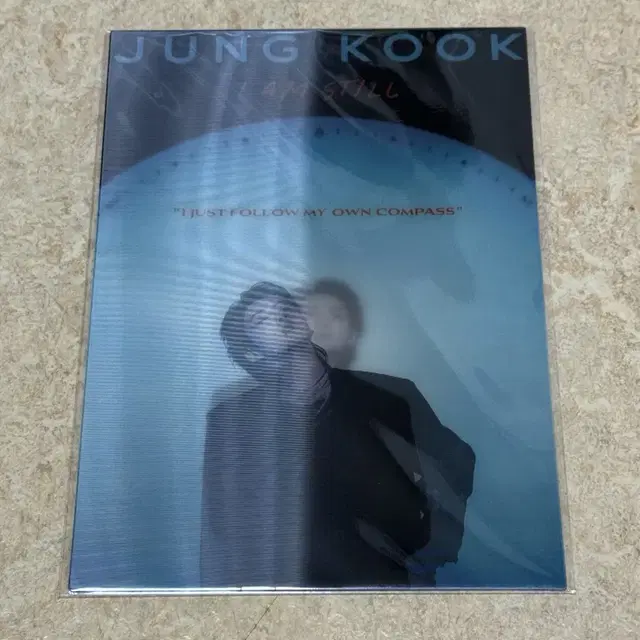 방탄소년단 정국 아이엠스틸 영화 특전 렌티큘러 엽서