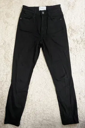 CURRENT/ELLIOTT 스키니 데님 블랙