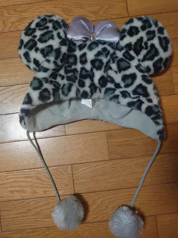 디즈니 레오파드 레오파드 무늬 팬캡