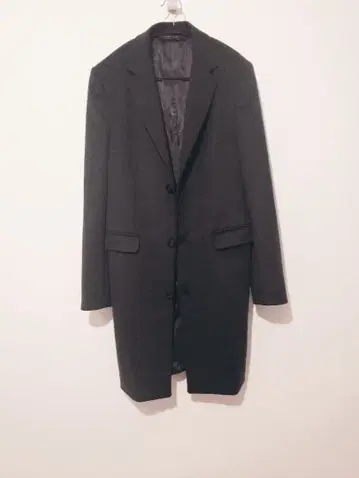 ZARA MAN 블랙 체스터 코트 S