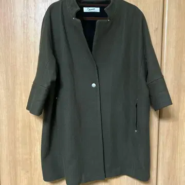 Mansart 노카라 자켓 올리브