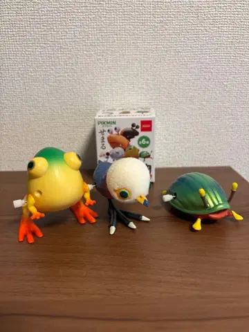 피크민 다가오는 원생생물 컬렉션 히나 유리 이모 개구리 금빛 벌레