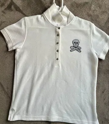 MARK&LONA 화이트 피케 셔츠 S 사이즈