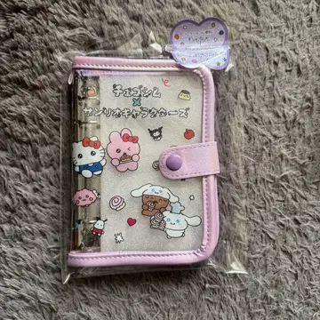 최고심 산리오 씰 바인더 퍼플