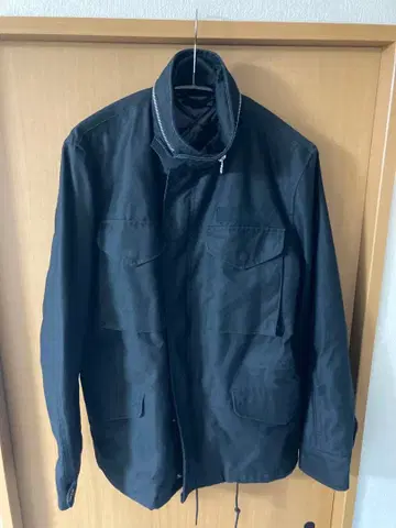 SOPHNET. 블랙 밀리터리 자켓 M