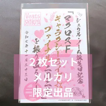 셰릴 벌스데이 고슈인 2장 세트