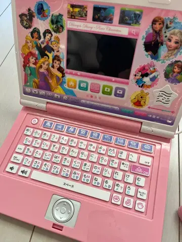 Disney 프린세스 학습용 컴퓨터 핑크