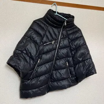 블랙 다운 자켓 S 사이즈