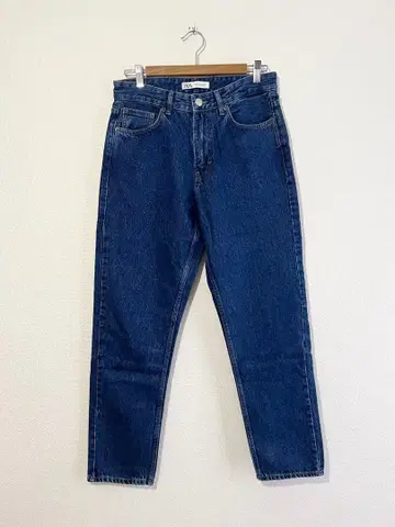 미사용 새상품 ZARA 테이퍼드 슬림 청바지 데님 1985SLIM