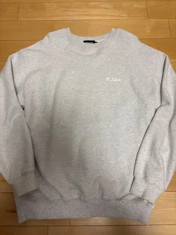 XLARGE 그레이 맨투맨