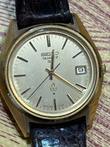 SEIKO 쿼츠 시계 4600 골드