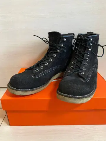 RED WING 2900 라인맨 블랙 스웨이드 28cm