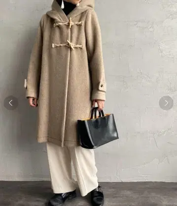 mizuiro ind/미즈이로 인드 울 A라인 더플 코트