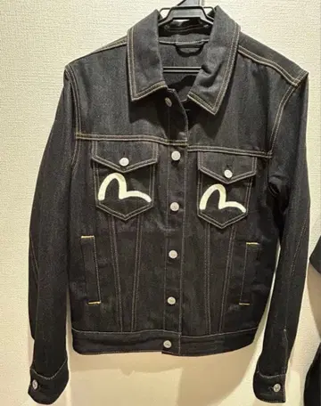 EVISU 다크 데님 자켓
