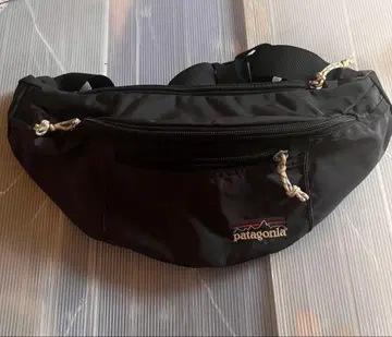 patagonia 빈티지 웨스트 파우치 블랙