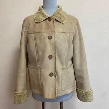 GRADE 무스탕풍 베이지 9호 자켓