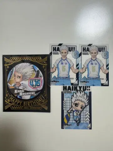 성해광래 벌스데이 캔뱃지 카드