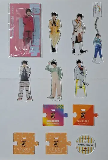 나니와단시 오오니시 류세이 아크릴 스탠드 세트