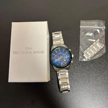 더 클락 하우스 1964 블루 시계