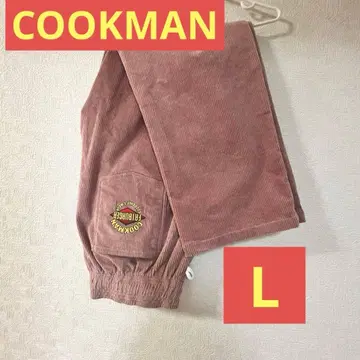 쿠크맨 셰프 팬츠 코듀로이 핑크