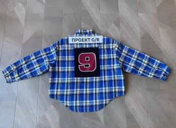 PROJECT /GR 체크 무늬 플란넬 셔츠