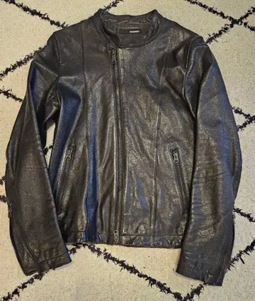 HAMNETT 가죽 자켓 블랙 캐서린 햄넷