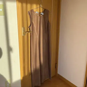 STUDIO EASE 브라운 롱 원피스