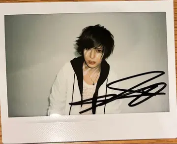 THE KIDDIE 소라오 친필 사인 폴라로이드