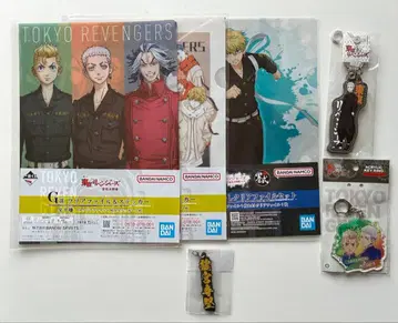 도쿄 리벤저스 클리어 파일, 키링 6개 세트