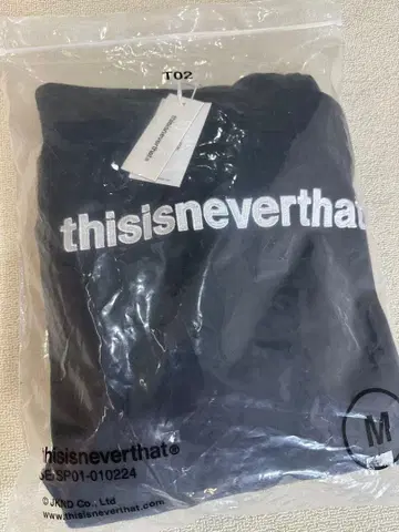 thisisneverthat 블랙 후드티 L 사이즈