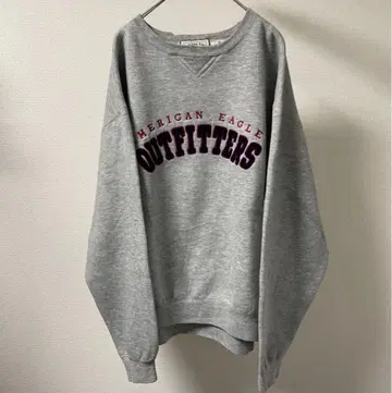 AMERICAN EAGLE 맨투맨 그레이 상의 90s