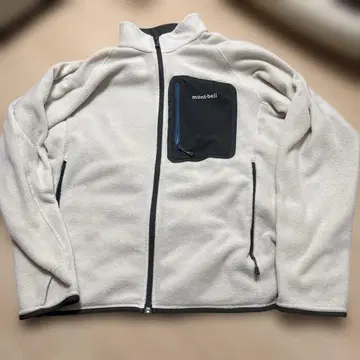 mont-bell 플리스 자켓 아이보리 사이즈 XL